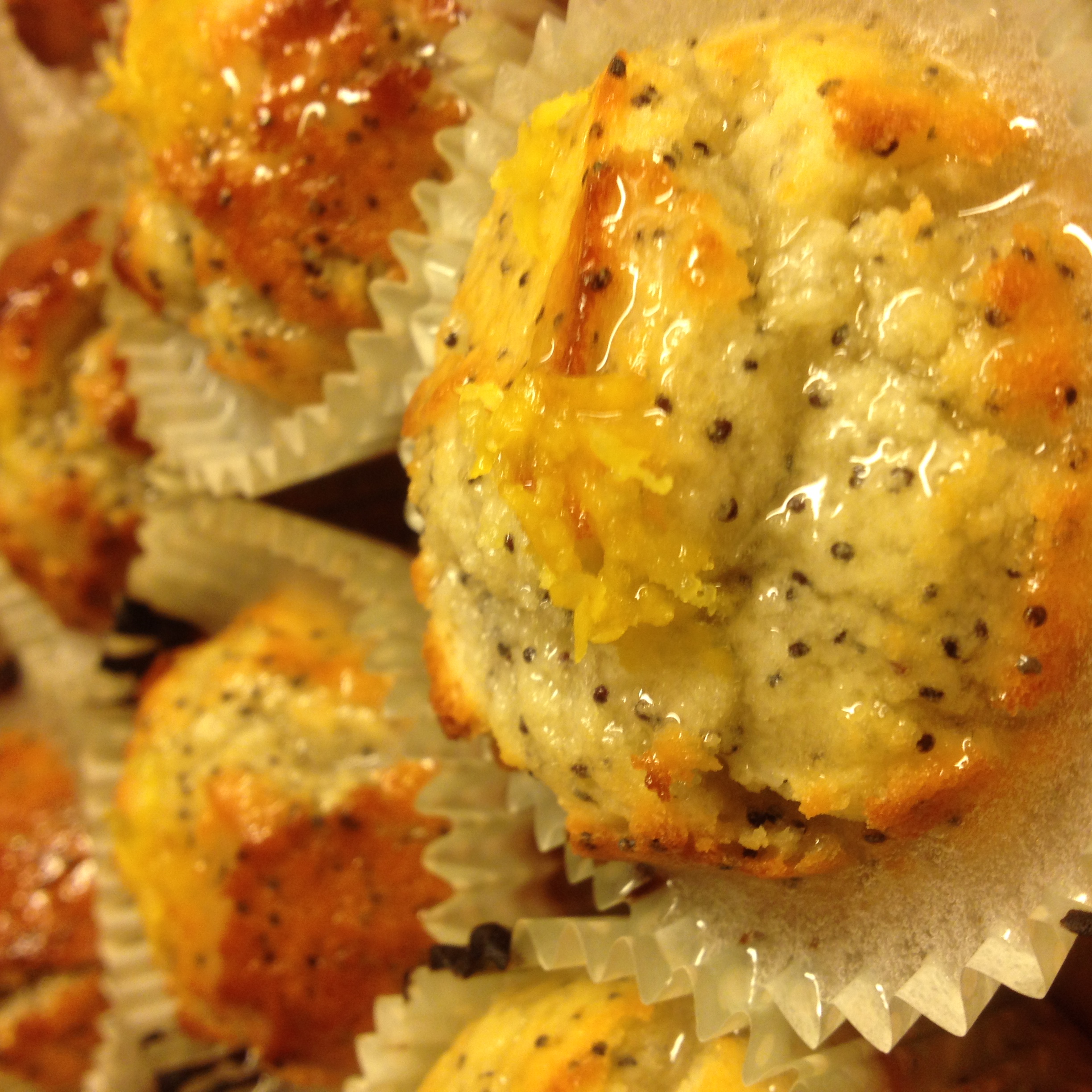 Recipe: coconut lemon poppyseed muffins