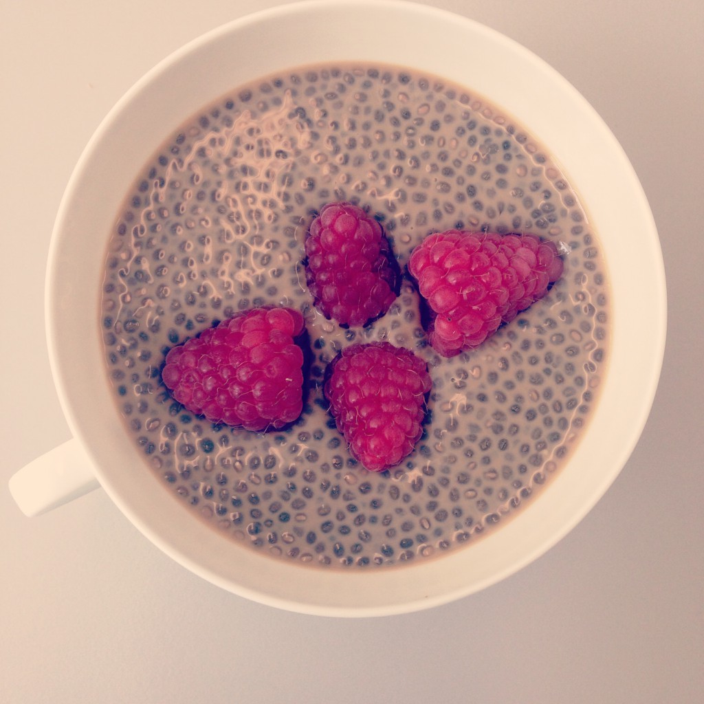 chai tea chia pudding